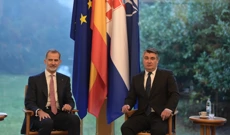 Španjolski kralj Filip VI. i predsjednik Zoran Milanović  , Foto: Igor Soban/PIXSELL