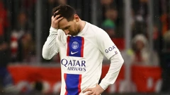 Razočarani Lionel Messi nakon poraza od Bayerna