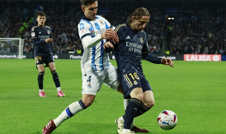 Luka Modrić protiv Real Sociedada