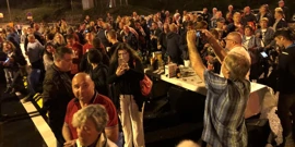 Građani pohrlili na proslavu (Foto: Vladimir Jurić / HRT - Radio Rijeka), Foto: -/-