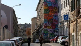 Fasade Vodovodne je EPK oslikala muralima