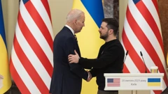  Joe Biden, Volodimir Zelenski