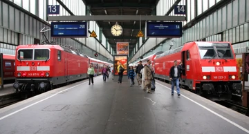 Njemačke željeznice ilustracija