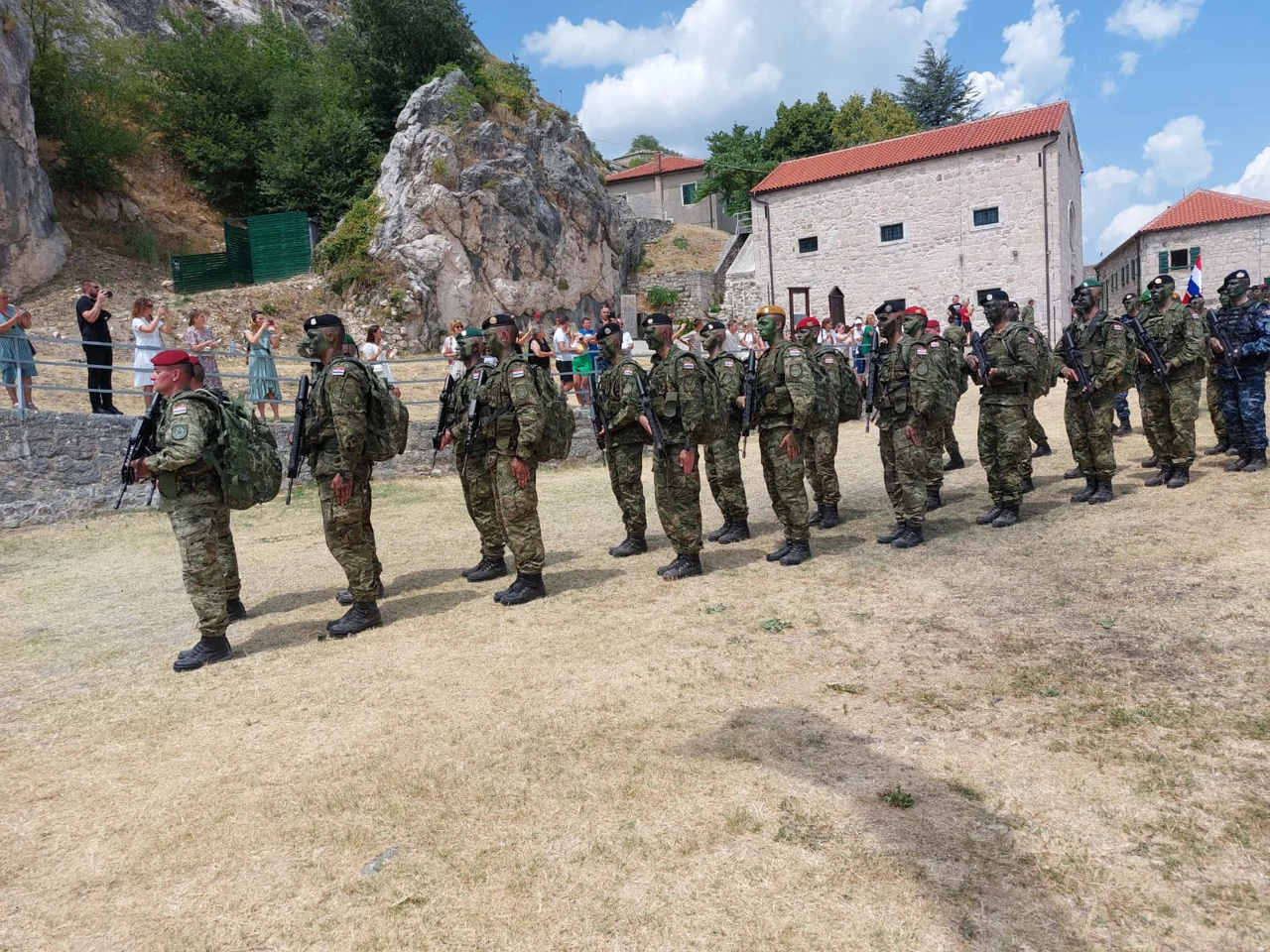 vojnici, Foto: V. Jasek/HRT