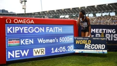 Faith Kipyegon nakon rušenja rekorda na 5.000 metara