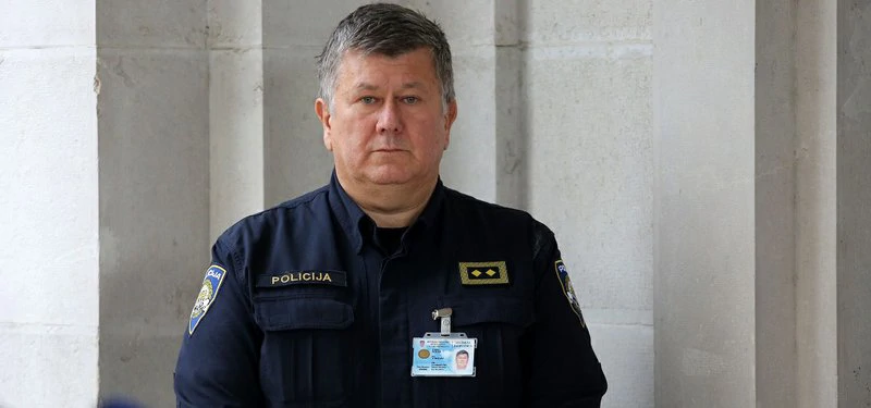 Tomislav Dizdar, načelnik Policijske uprave primorsko-goranske (Foto: Goran Kovačić / Pixsell), Foto: -/-