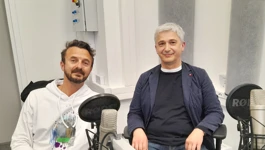 Dražen Zima i Bojan Bilić u studiju Radio Rijeke