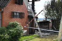 Požar u Bjelovaru, Foto: Damir Špehar/PIXSELL