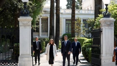 Grčka predsjednica Katerina Sakellaropoulou i grčki premijer Kyriakos Mitsotakis