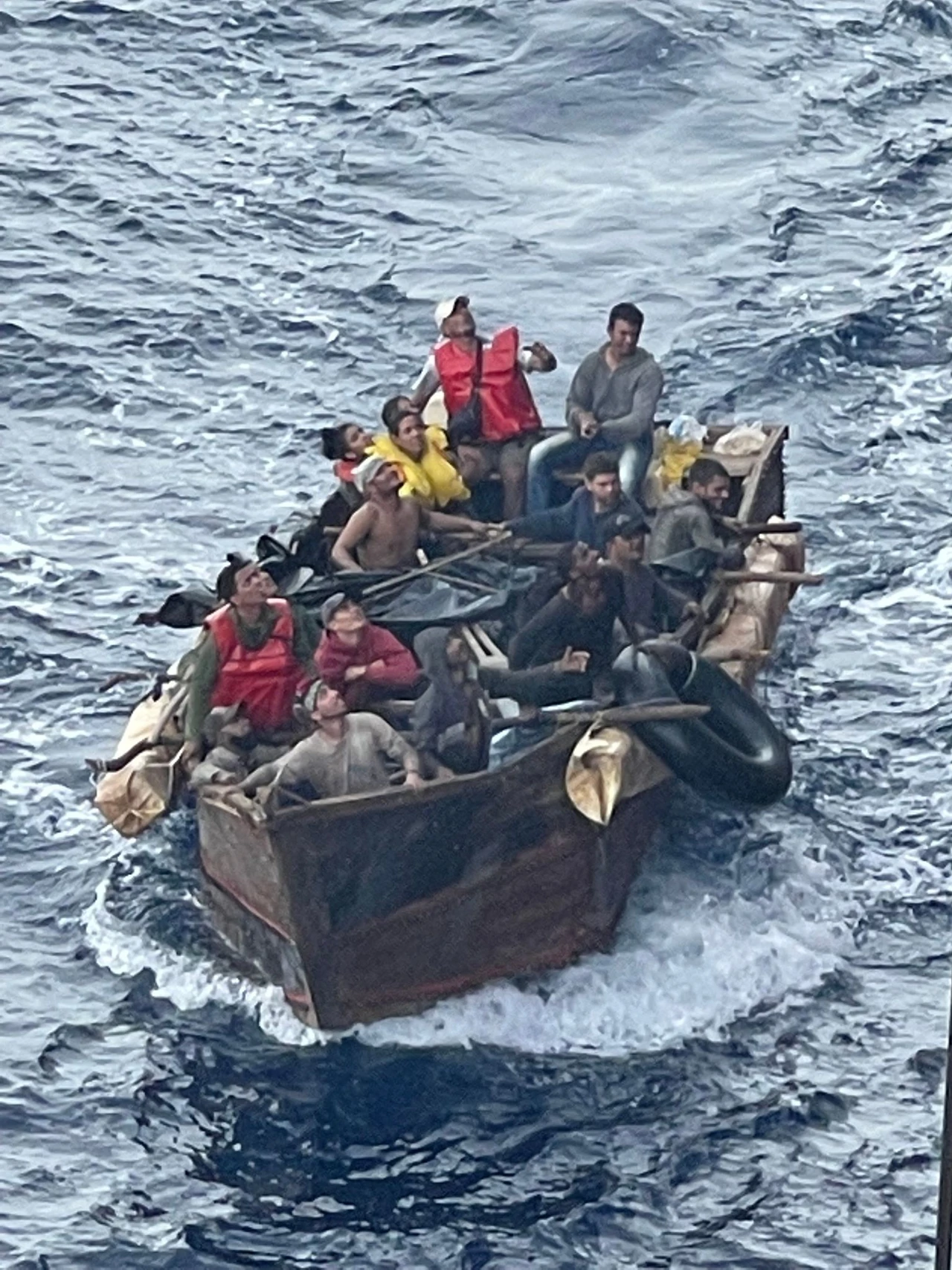 Zadarski kapetan u Meksičkom zaljevu spasio 17 Kubanaca, Foto: Alen Gospić za HR/HRT