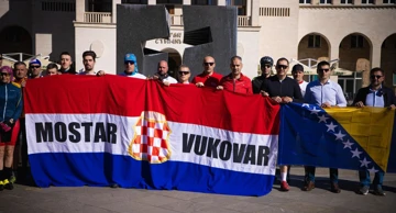 Mostar: Biciklistička karavana prijateljstva u Županji, sutra u Vukovaru