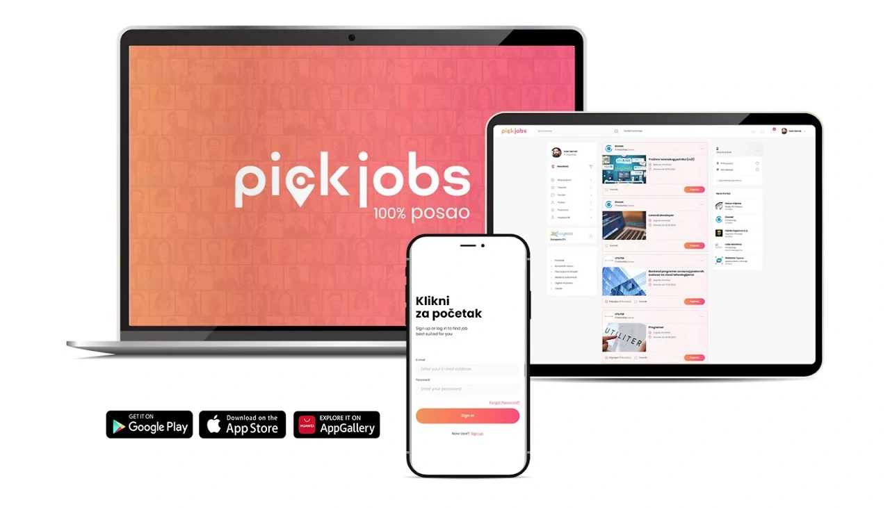 PickJobs - inovativna platforma za zapošljavanje