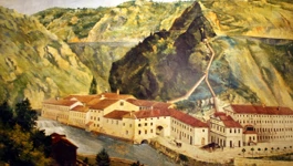 Tvornica papira Rijeka oko 1880.