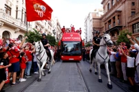 Proslava naslova u Sevilli, Foto: Marcelo Del Pozo/REUTERS