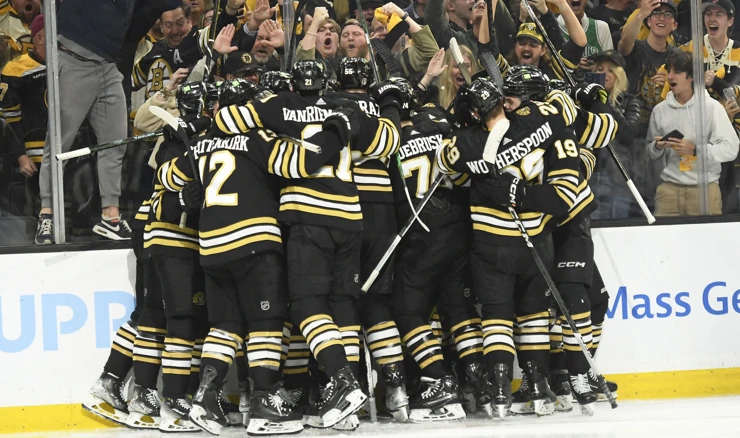 Slavlje Bruinsa nakon odlučujućeg gola Pastrnaka