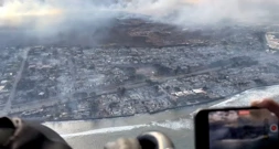Katastrofalni požar na Havajima , Foto: COPERNICUS SENTINEL-2/Reuters