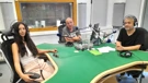 Tulić, Petrović i Krivac na obedu u studiju Radio Rijeke