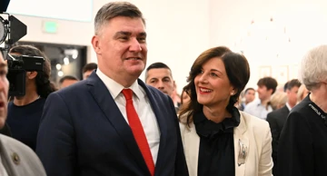 Predsjednik Zoran Milanović i prva dama Sanja Musić Milanović