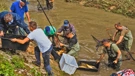 iz privremeno ispražnjenog Lokvarskog jezera spašeno 7 tona ribe 
