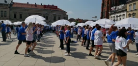 Maturanti na glavnom trgu u Osijeku, Foto: HRT/Radio Osijek