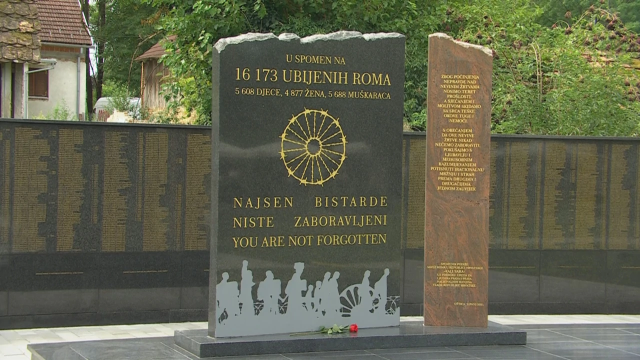 Međunarodni dan sjećanja na romske žrtve genocida u Drugome svjetskom ratu, Foto: HTV/HRT
