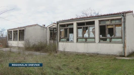 Napuštena škola u Kninu