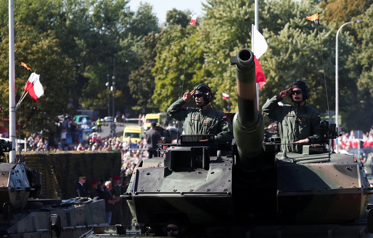 Poljski tenkovi Leopard 2A5, Foto: Kacper Pempel/Reuters