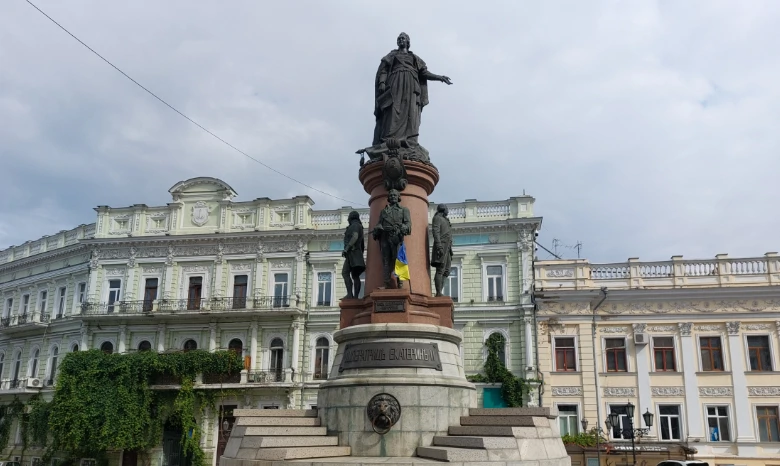 Odesa, spomenik Katarine Velike, Foto: Dragan Nikolić/HRT