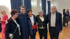 N. Šestan s roditeljima i rodbinom, Foto: V. Šetka/HRT Radio Zadar