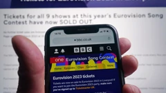 Karte za Eurosong 2023