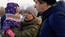 Izbjeglice iz Ukrajine stižu na Poljsku granicu 