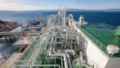 LNG terminal on the Island of Krk