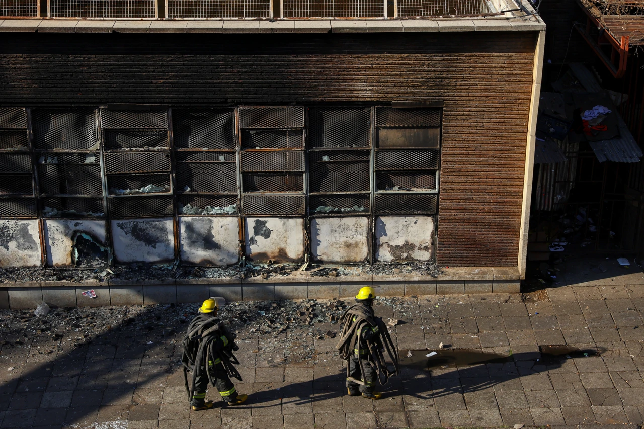 Posljedice požara u Johannesburgu, Foto: Siphiwe Sibeko/Reuters