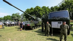  Zagreb: Izložba vojne opreme i naoružanja Hrvatske vojske na Jarunu 
