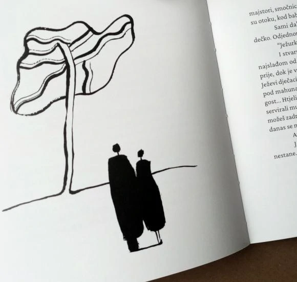 Otok ili kit, ilustracije Klasja Habjan