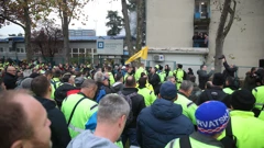 Zagreb: Prosvjed radnika Čistoće 