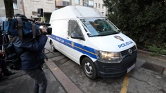 Dovođenje Dragana Kovačevića i ostalih uhićenih na ispitivanje u USKOK