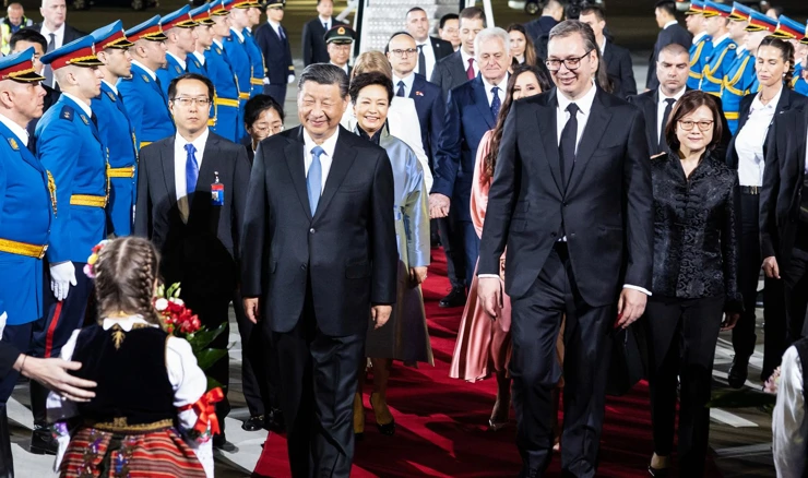 Xi Jinping u Srbiji