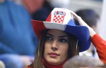 Hrvatska navijačica u Szegedu, Foto: Ognen Teofilovski/REUTERS