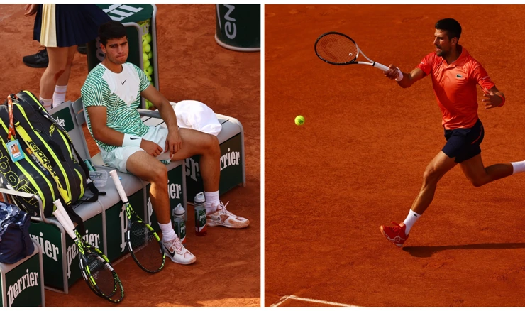 Dvoboj Đokovića i Alcaraza u polufinalu Roland Garrosa
