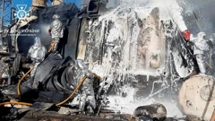 Vatrogasci gase požar u termoelektrani oštećenoj u ruskom napadu, arhivska fotografija