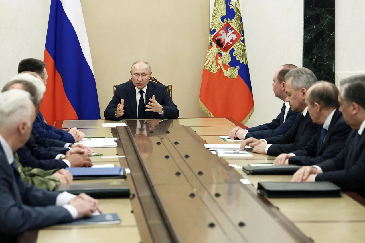 Putin na sastanku sa sigurnosnim dužnosnicima