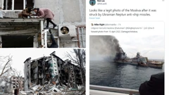 "Mariupolj još nije pao", kruži navodna snimka raketirane krstarice Moskva