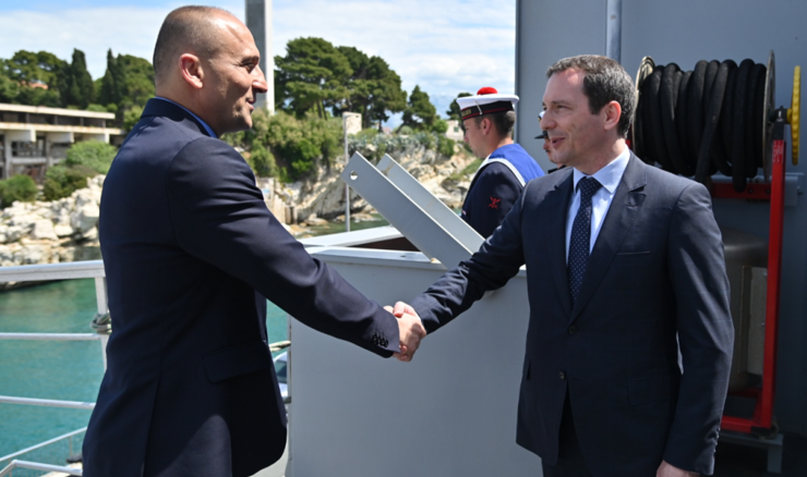 Potvrđeno strateško partnerstvo i dobra suradnja ratnih mornarica Hrvatske i Francuske