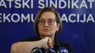 Vesna Mamić, predsjedica Hrvatskog sindikata telekomunikacija