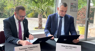 Gradonačelnici Zagreba i Kijeva potpisali sporazum o prijateljstvu
