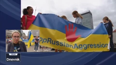 Ukrajinci mimohodom zahvalili Hrvatskoj na potpori