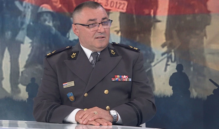 Mile Valentić, zapovjednik Središta za obuku i doktrinu logistike Zapovjedništva za potporu Oružanih snaga RH