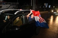 Makarska: Slavlje navijača nakon osvojene brončane medalje na Svjetskom prvenstvu, Foto: Matko Begovic / Pixsell 