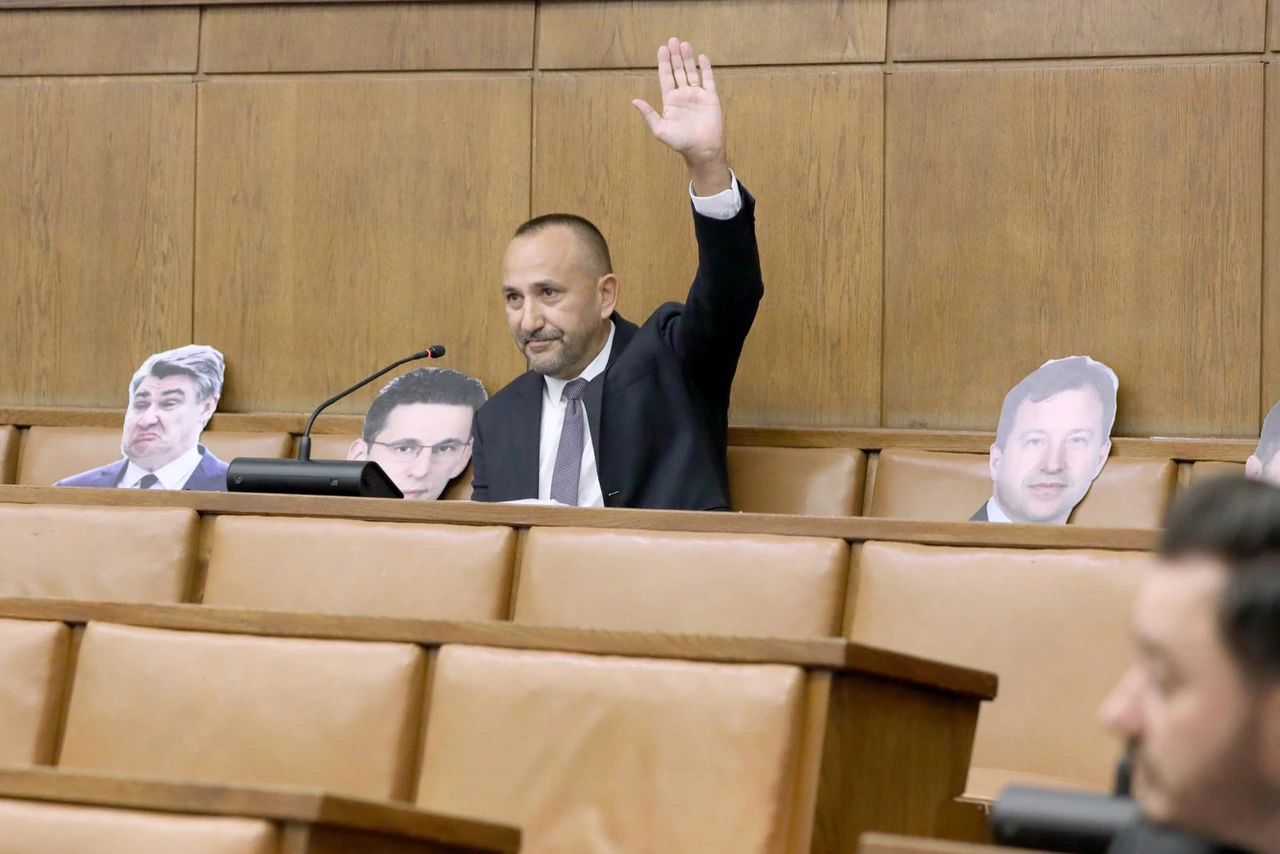 Hrvoje Zekanović na sjednici Antikorupcijskog vijeća